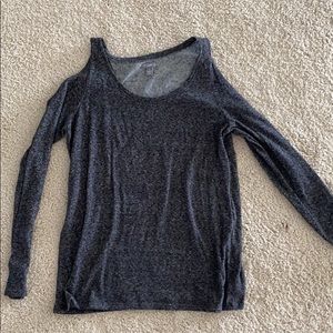 Serie open shoulder long sleeve